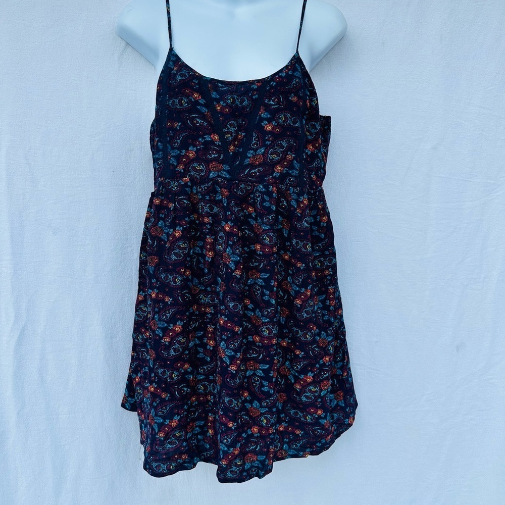 Forever 21 Multicolor Smocked  dress #B1